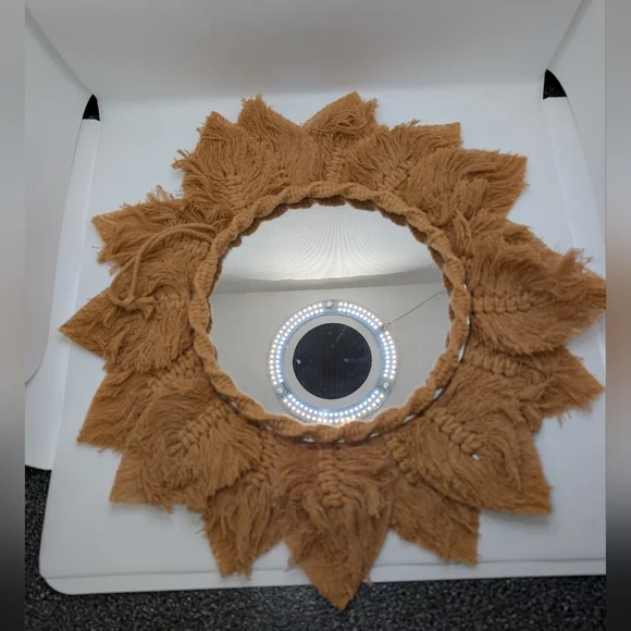 Macrame Mirror - Picture 6 of 7